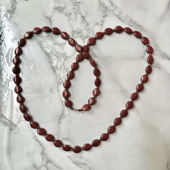 Red jasper necklace - Picture 3 of 8